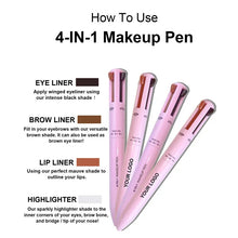 4-in-1 Multifunctional Makeup Pen Eyeliner