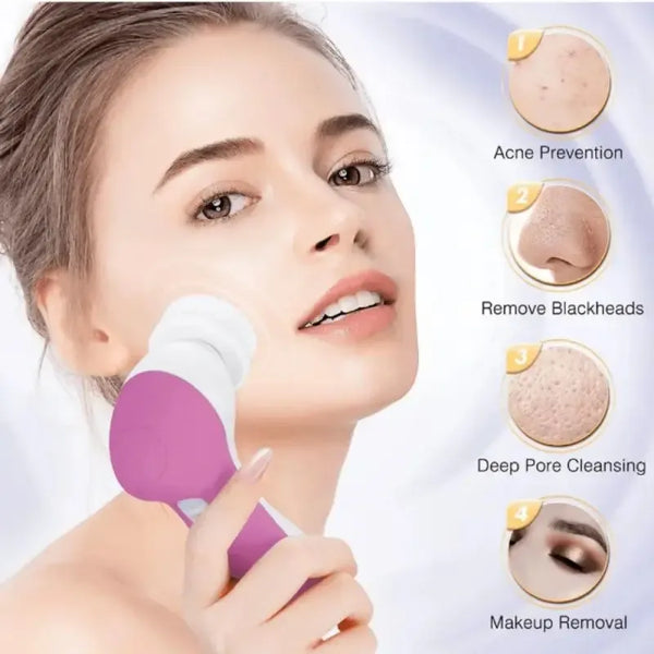 5 in 1 Facial Massager and Cleanser- Blackhead Cleanser