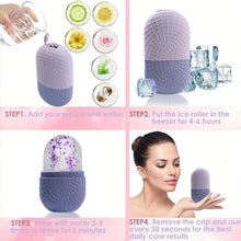 Silicone Ice Mold For Face-Ice Roller