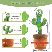 1pc Electronic Plush Toy-Dancing Cactus Toy